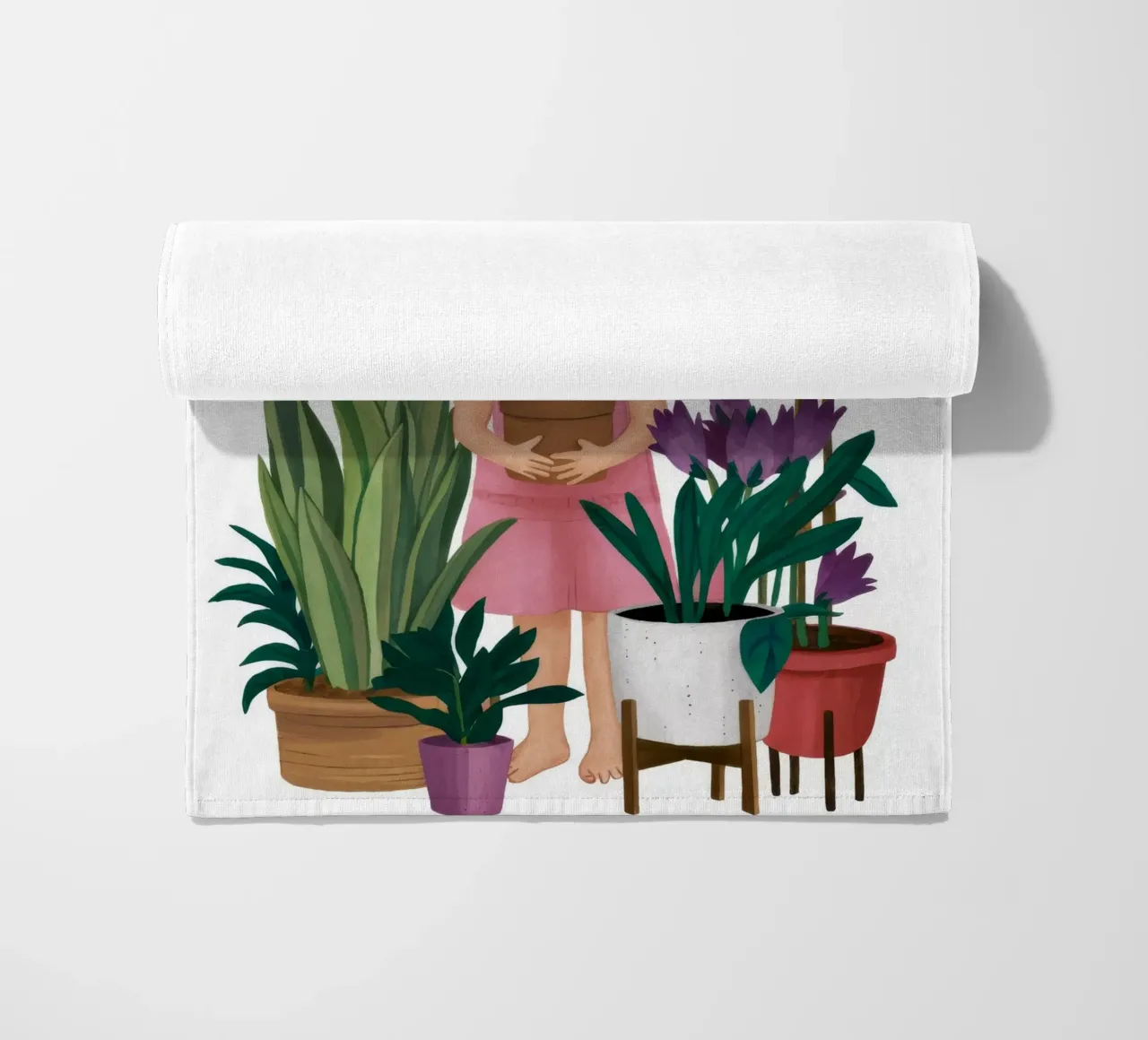 Meraviglia botanica giocosa telo mare da Arcane Shade