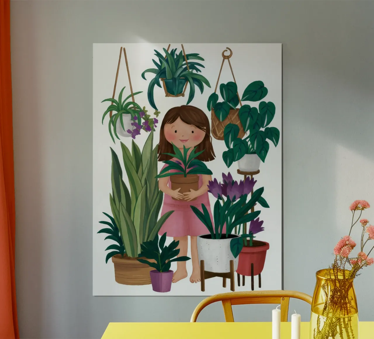 Playful Botanic Wonder poster by Arcane Shade