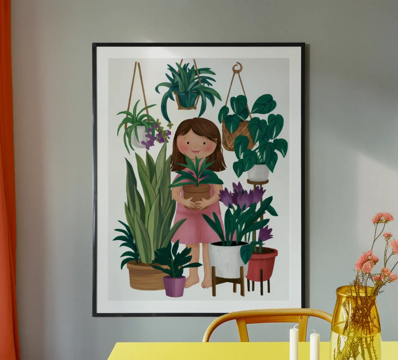 Playful Botanic Wonder poster by Arcane Shade