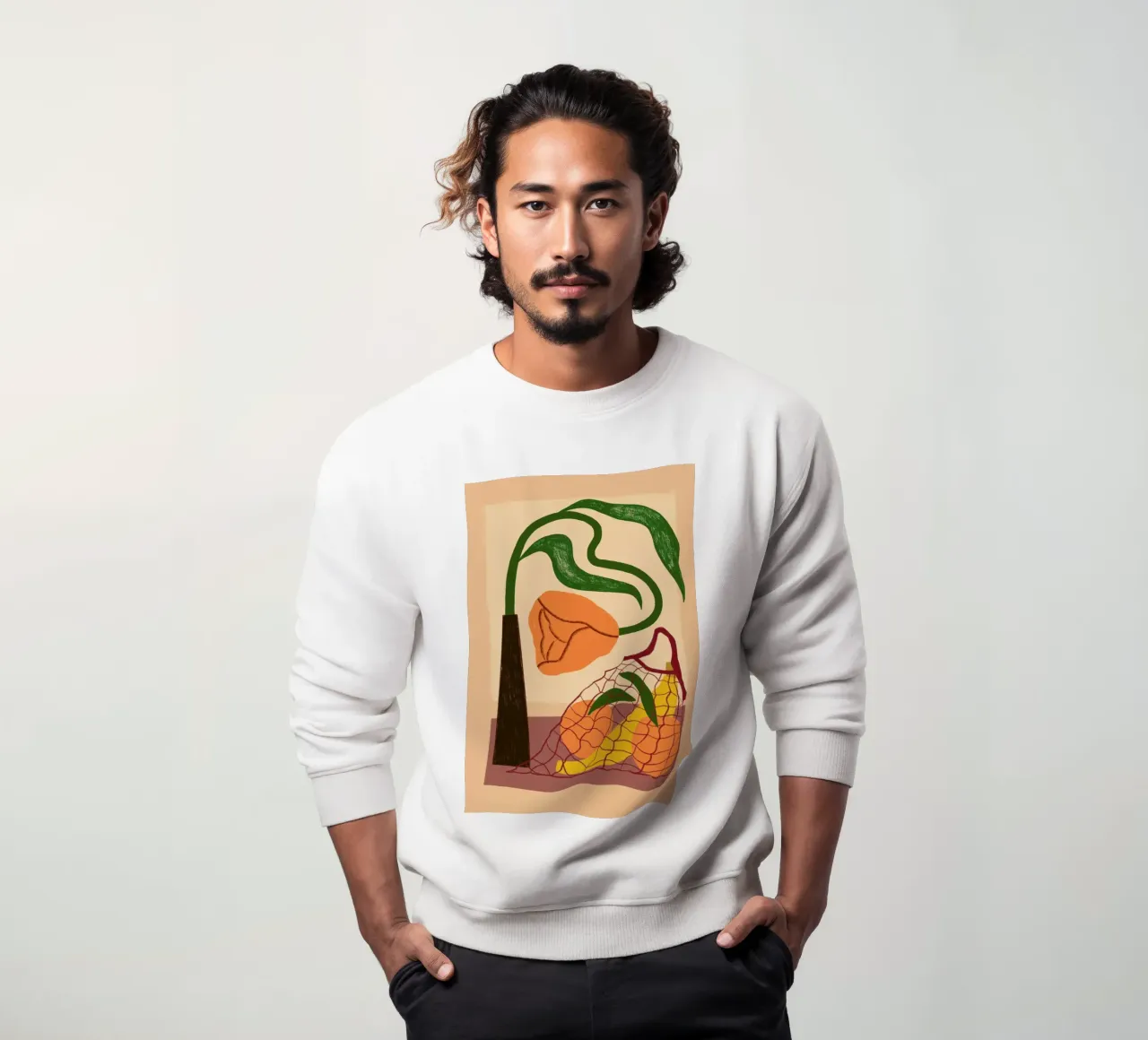 Networking sweatshirt van Pure