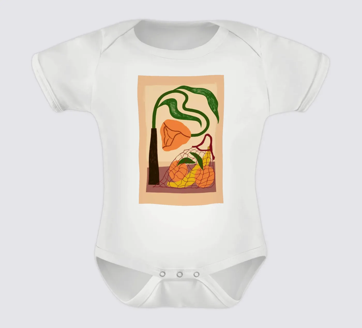 Networking body neonato maniche corte da Pure