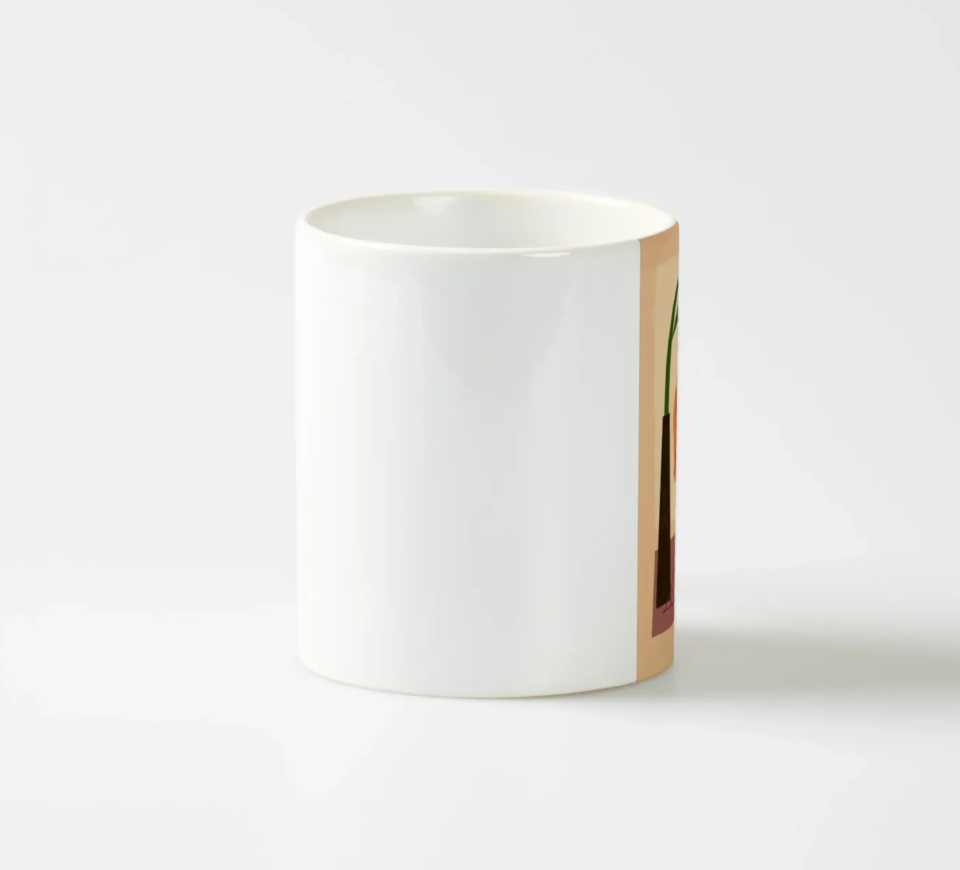 Networking ceramic mug by Pure