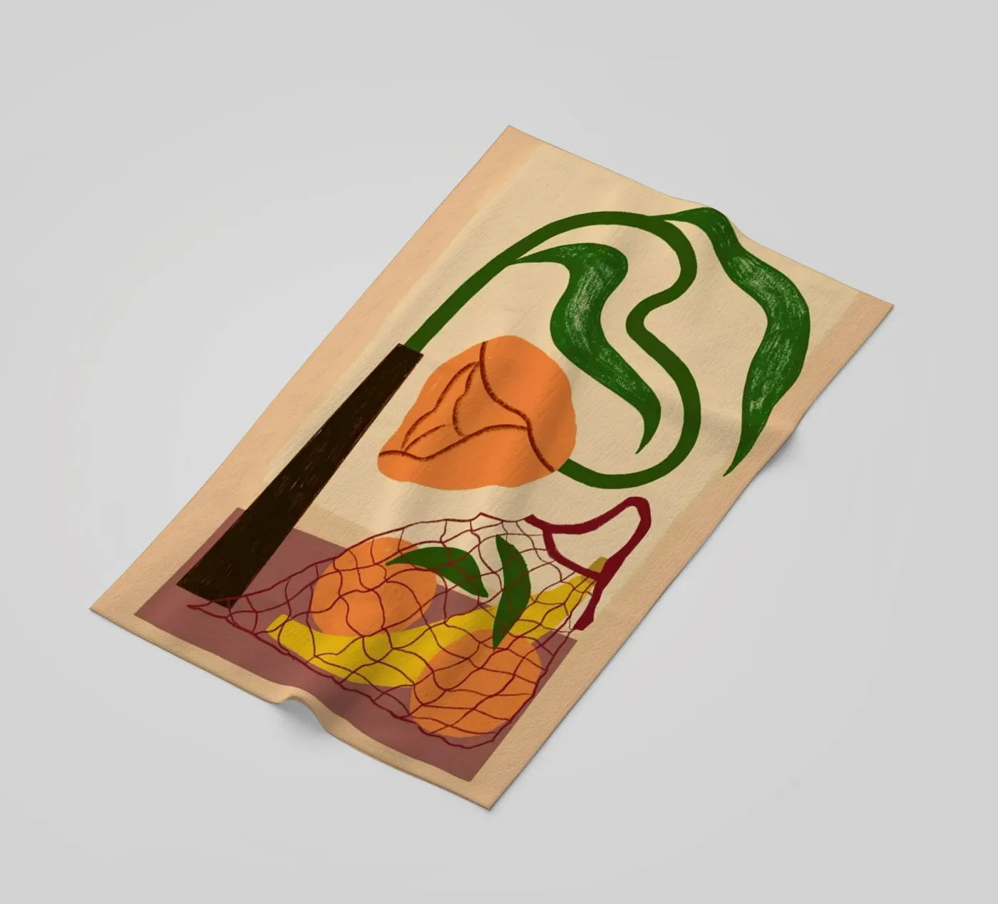 Networking beach towel by Pure
