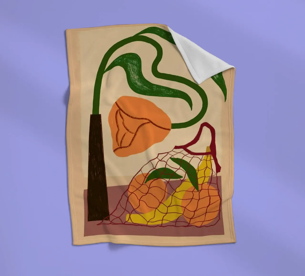 Networking Fleecedecke von Pure