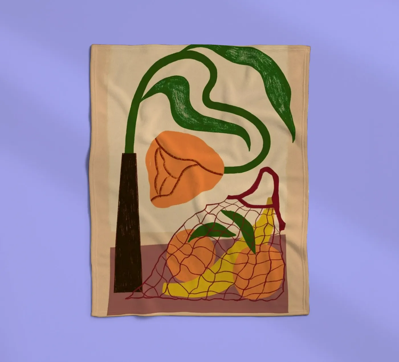 Networking Fleecedecke von Pure