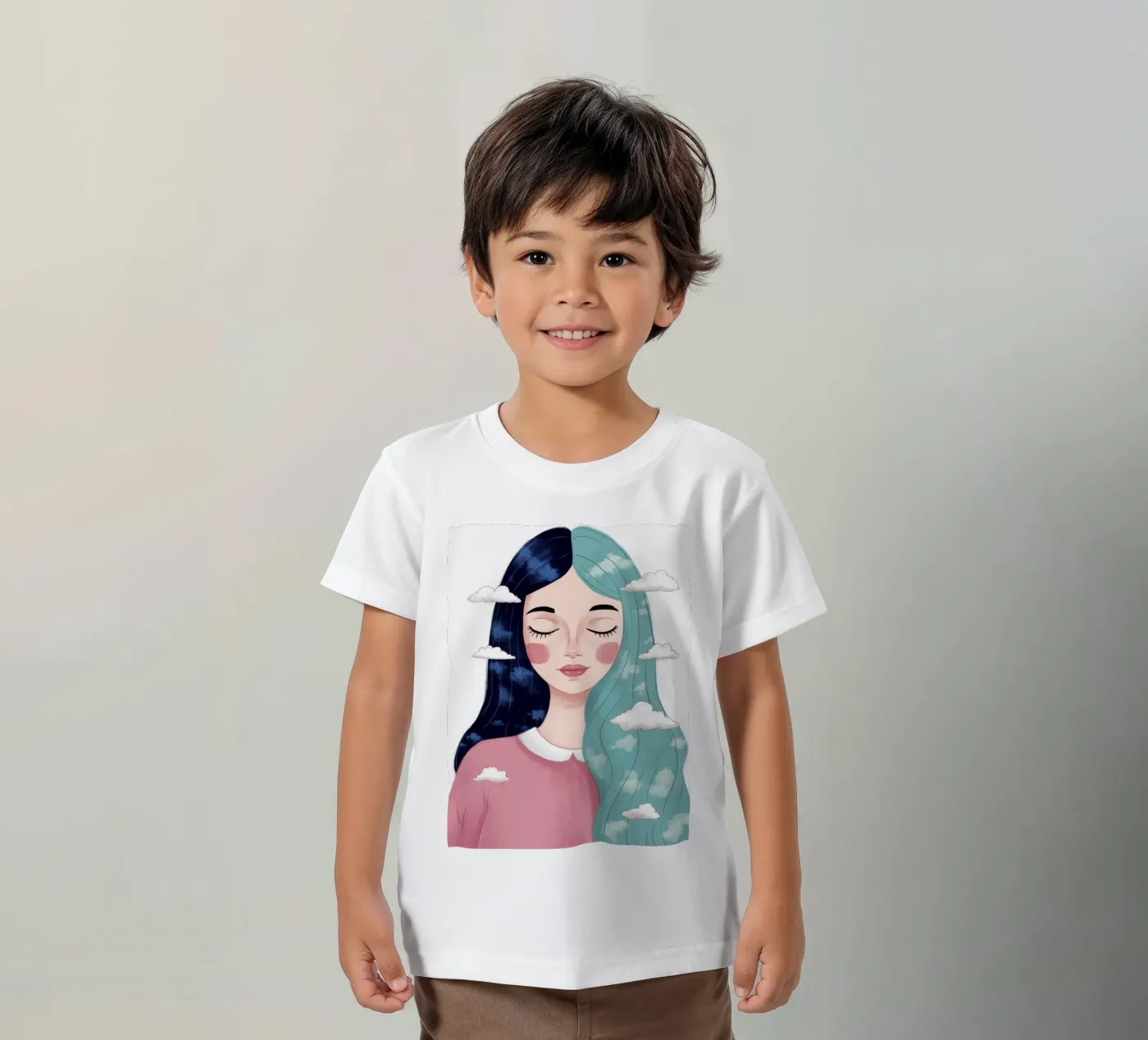 Cloudhead Quietude t-shirt bambini da Arcane Shade