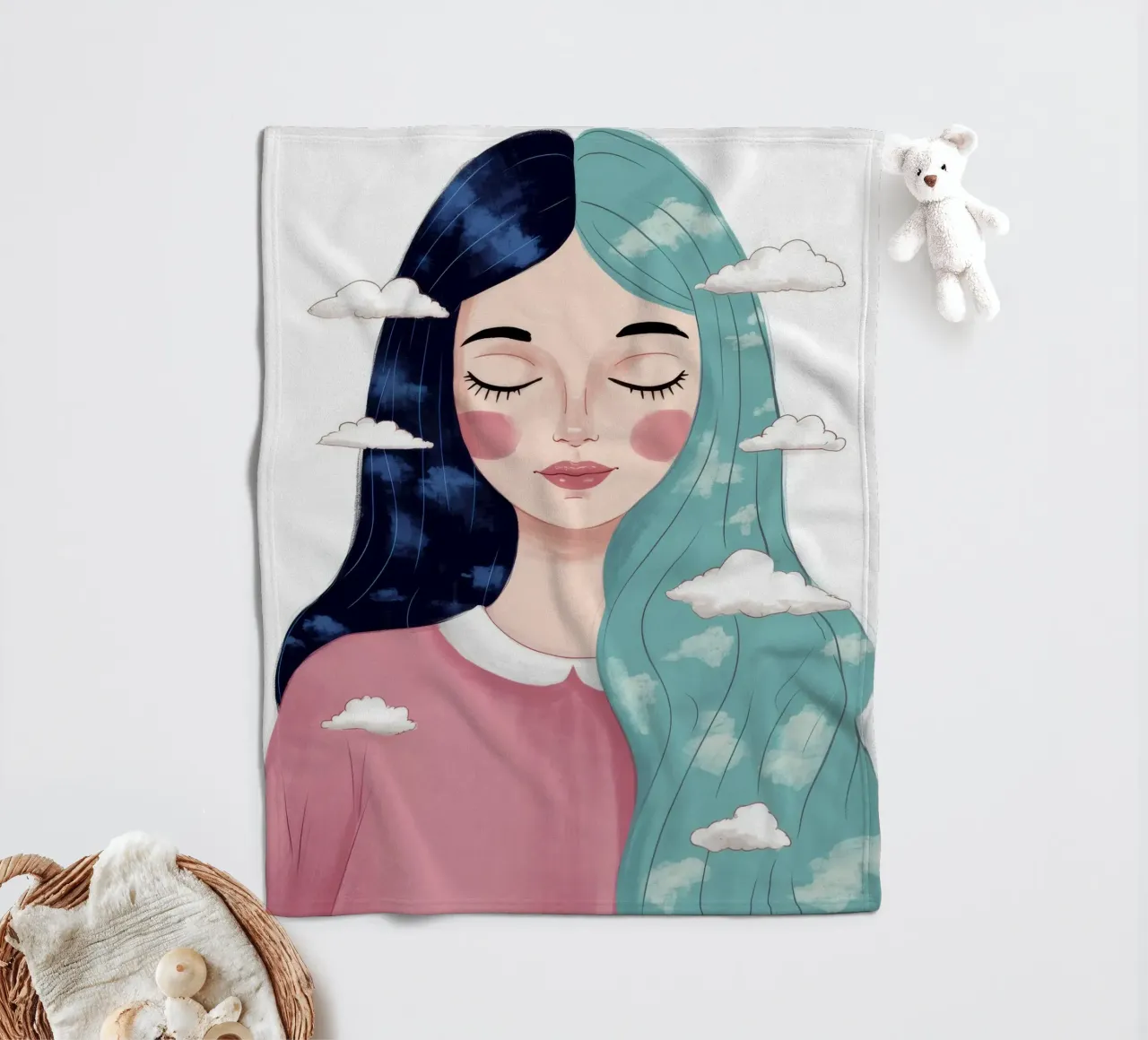 Cloudhead Quietude coperta in pile da Arcane Shade