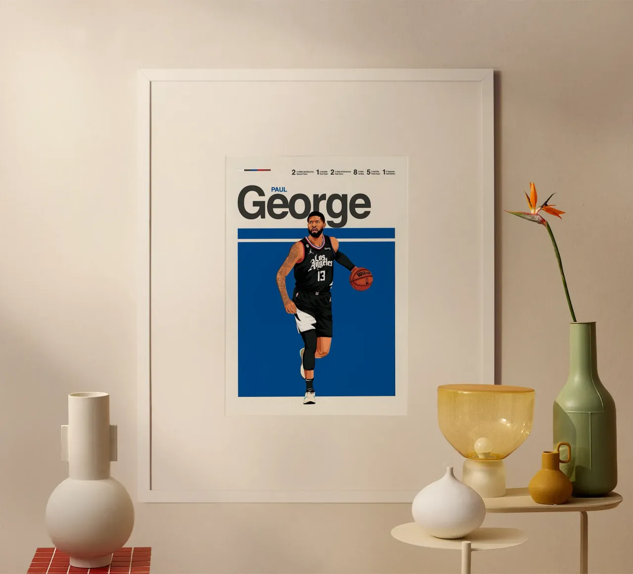 Paul George poster da Attaboy Dsgn