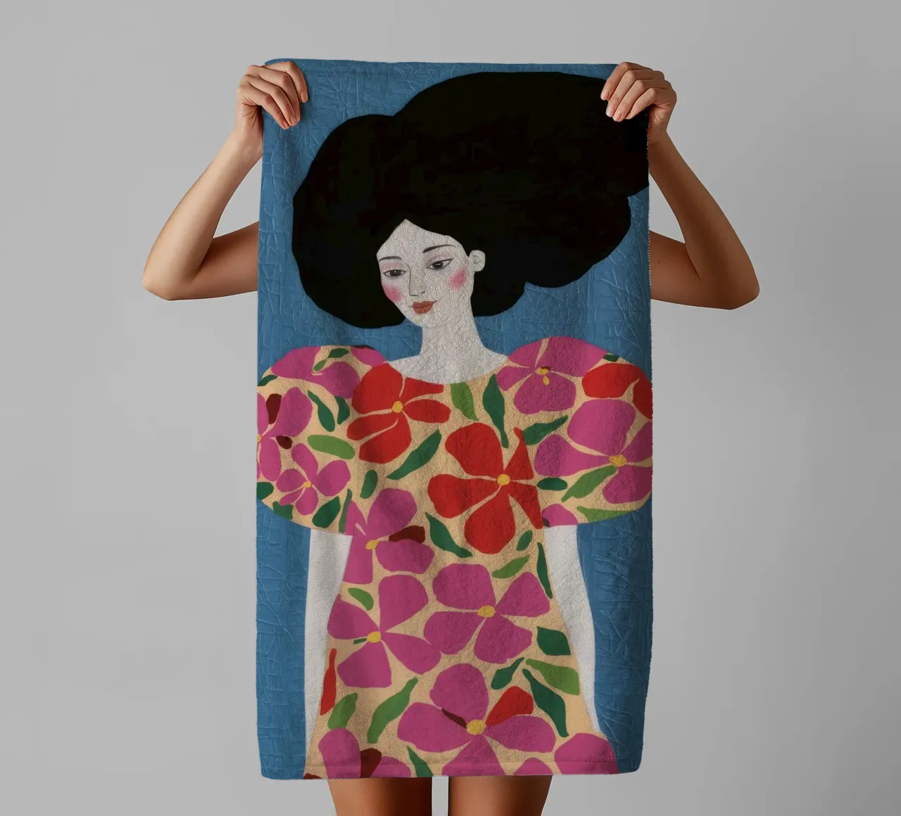 Potere floreale Poise asciugamano da bagno da Arcane Shade