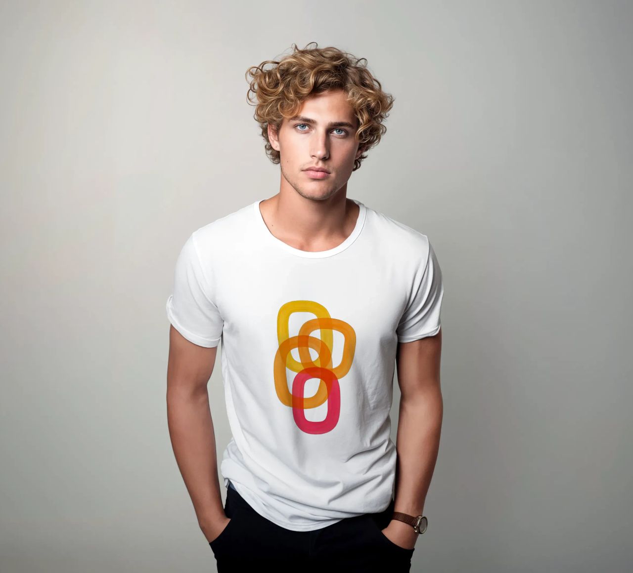 Solar Loops - Flow Form Series t-shirt da SMPLE