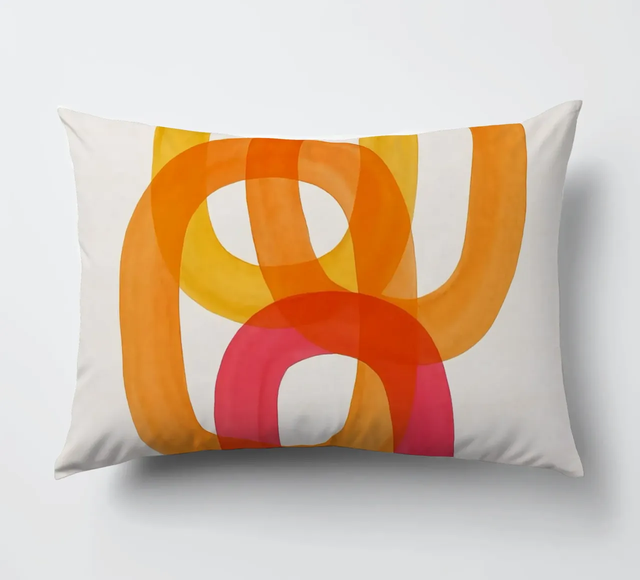 Solar Loops - Flow Form Series coussin de SMPLE