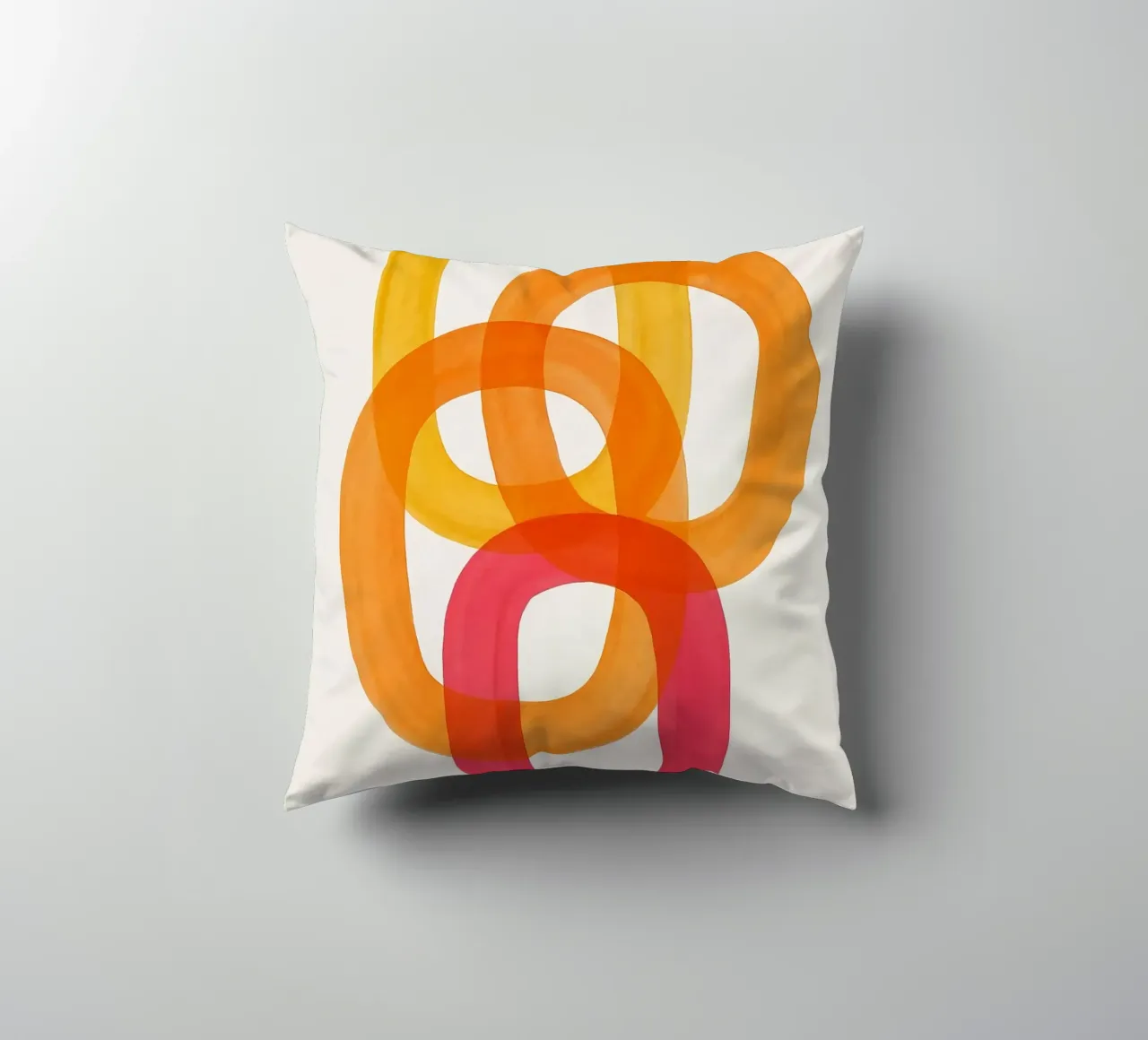 Solar Loops - Flow Form Series coussin de SMPLE