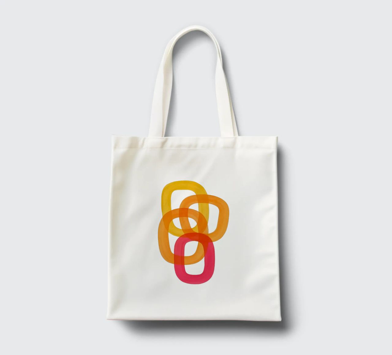 Solar Loops - Flow Form Series borsa in juta da SMPLE