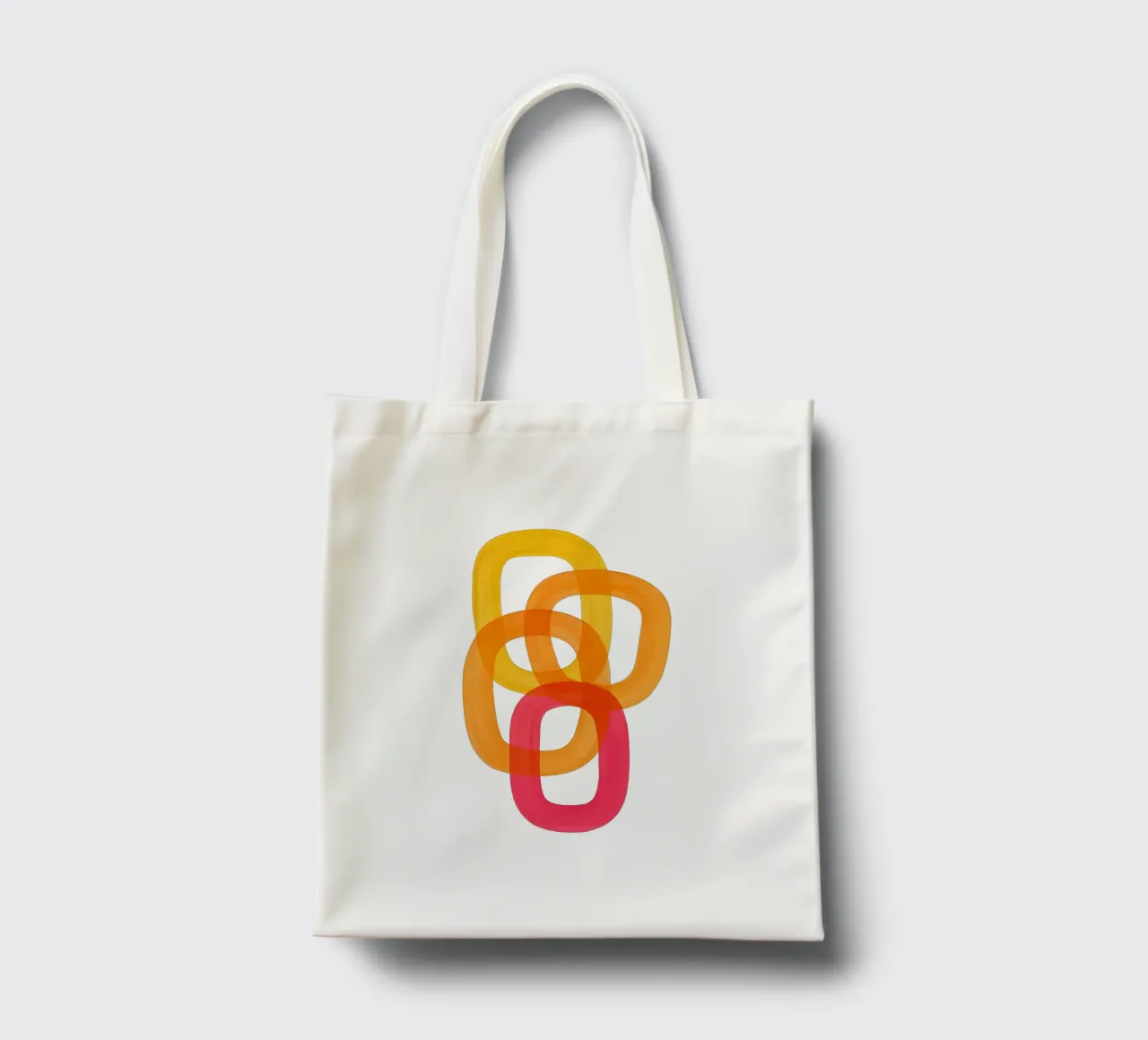 Solar Loops - Flow Form Series borsa in juta da SMPLE