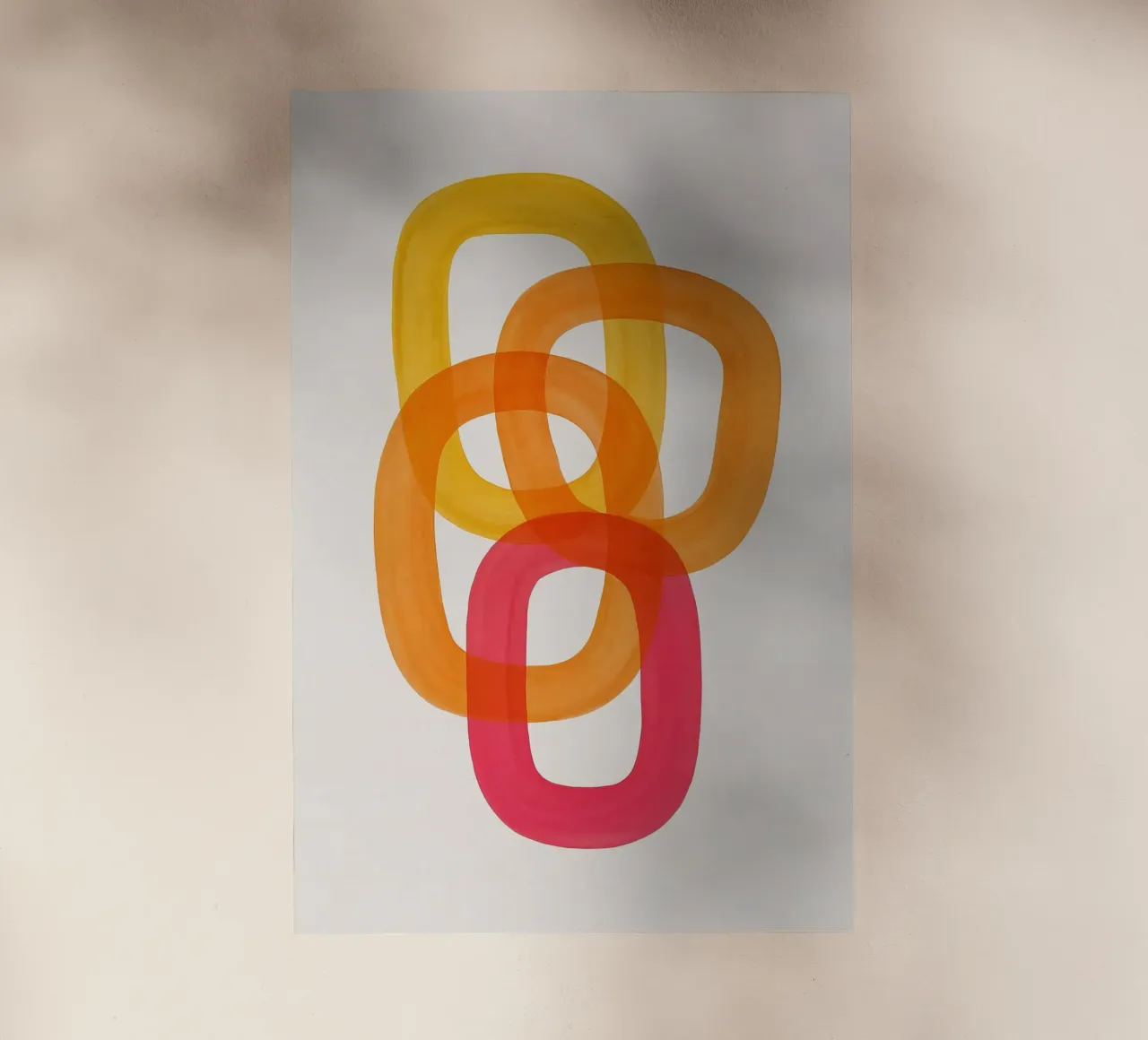 Solar Loops - Flow Form Series Backlit Folie von SMPLE