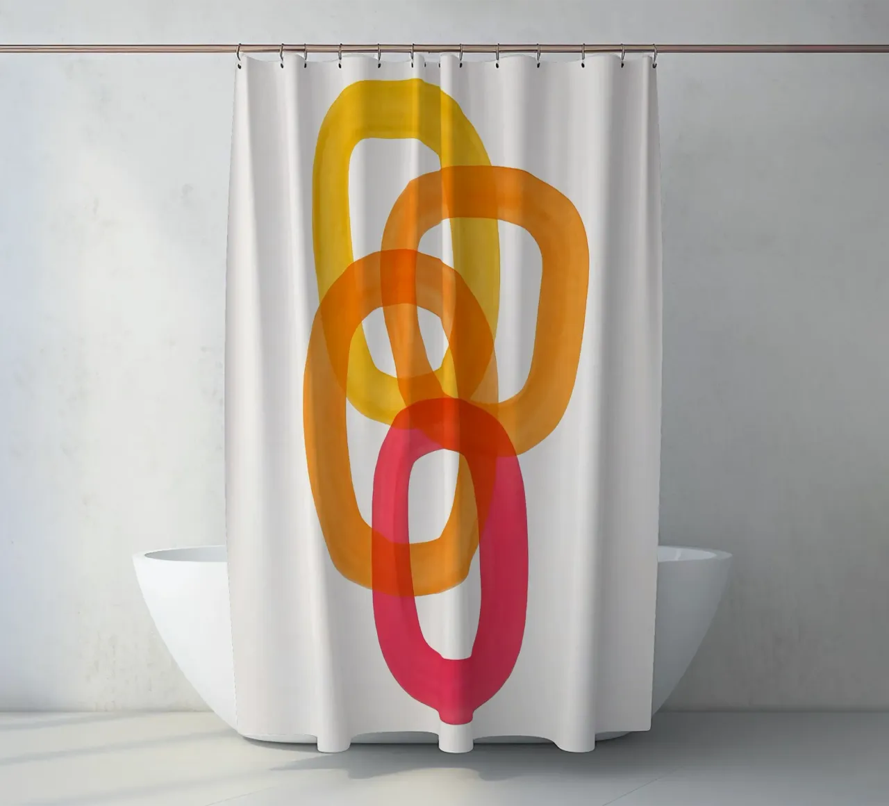 Solar Loops - Flow Form Series tenda da doccia da SMPLE