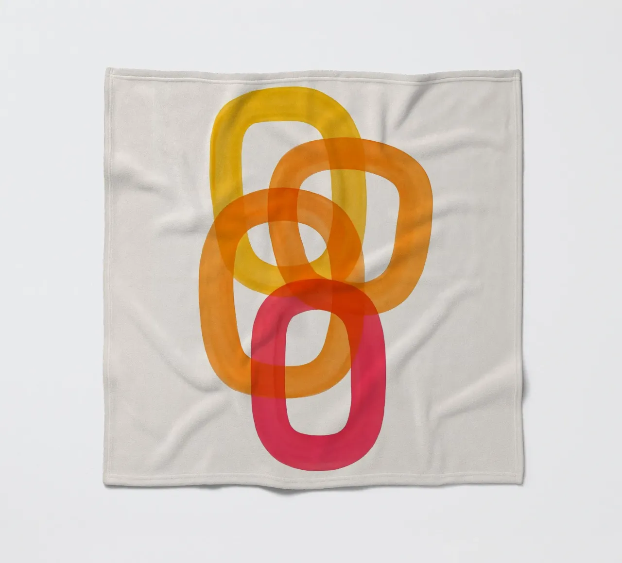 Solar Loops - Flow Form Series Fleecedecke von SMPLE
