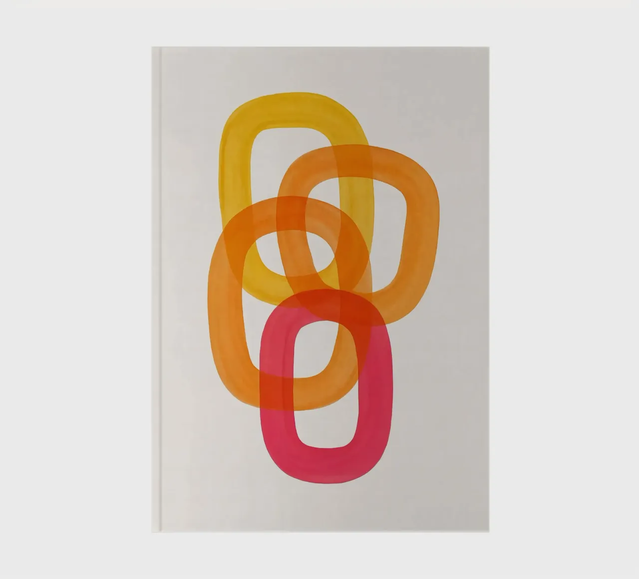 Solar Loops - Flow Form Series notebook by SMPLE