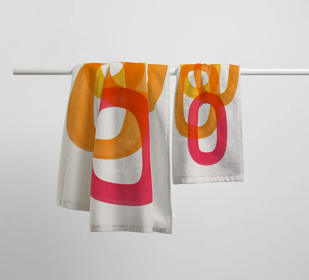 Solar Loops - Flow Form Series toalla de baño de SMPLE