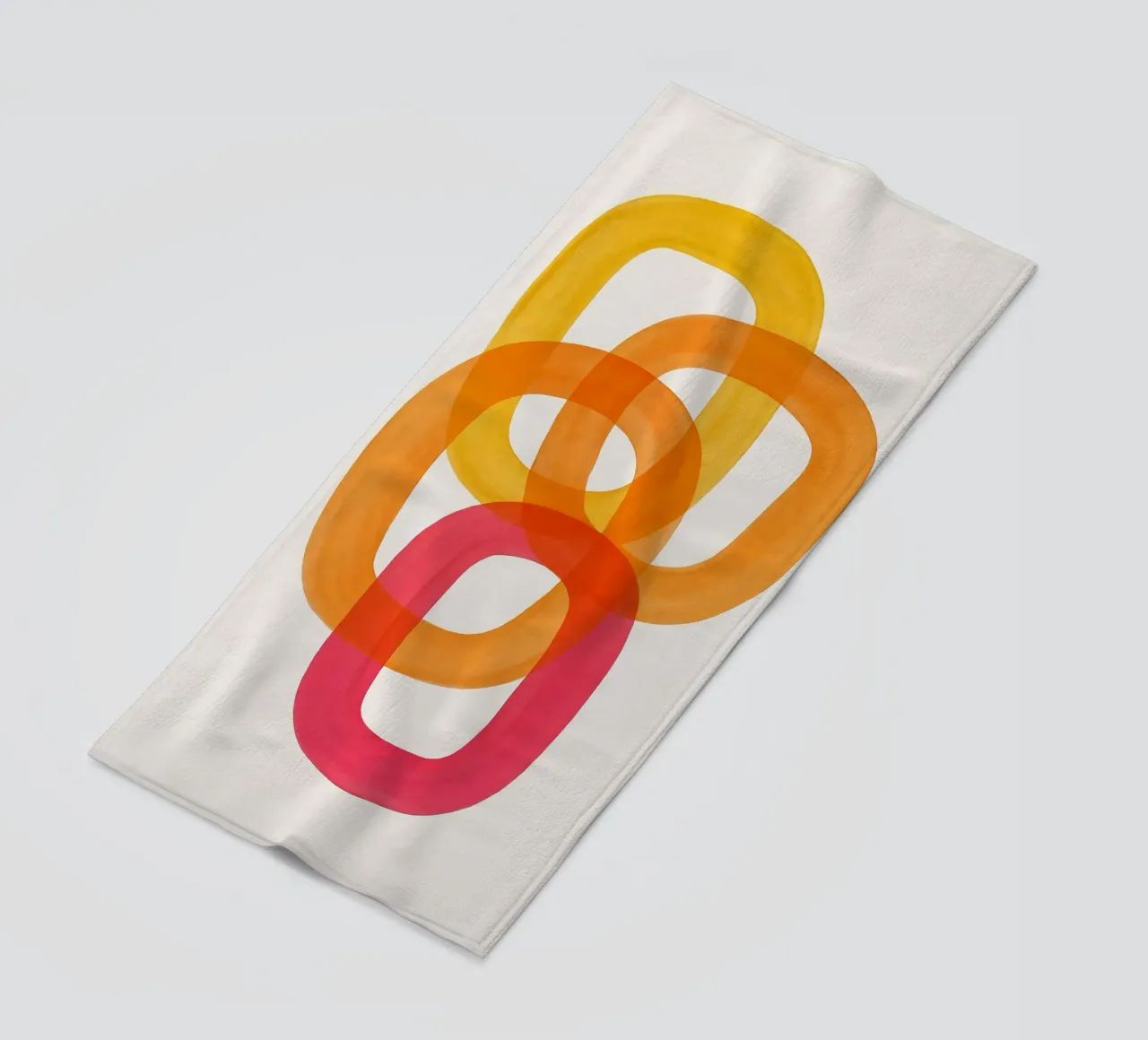 Solar Loops - Flow Form Series serviette de plage de SMPLE