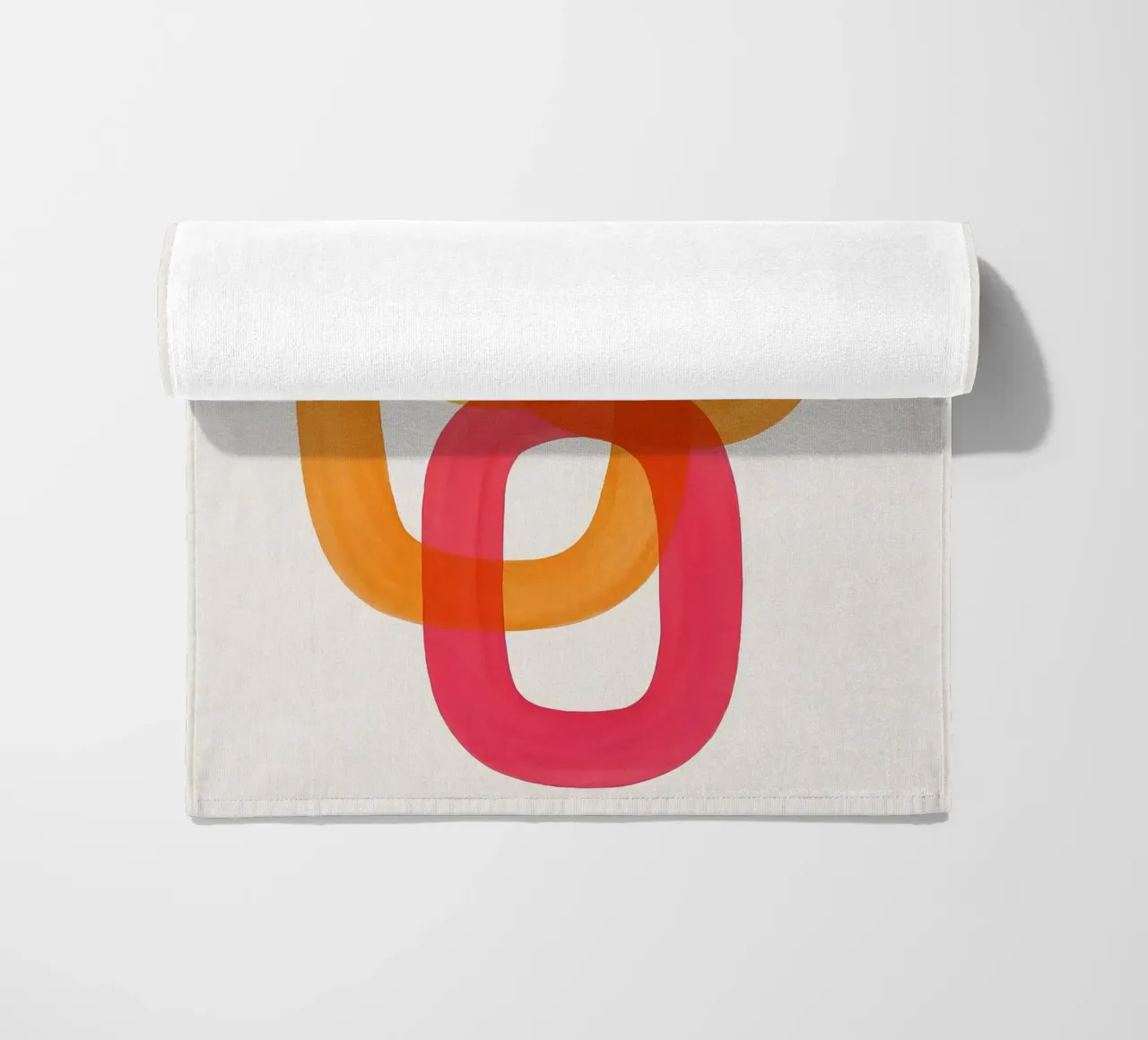 Solar Loops - Flow Form Series strandhanddoek van SMPLE