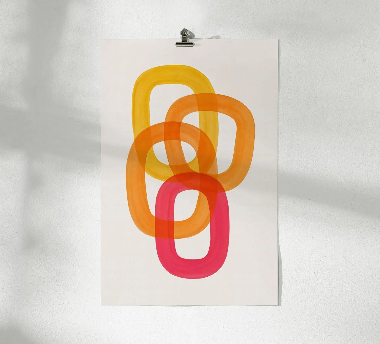 Solar Loops - Flow Form Series poster da SMPLE