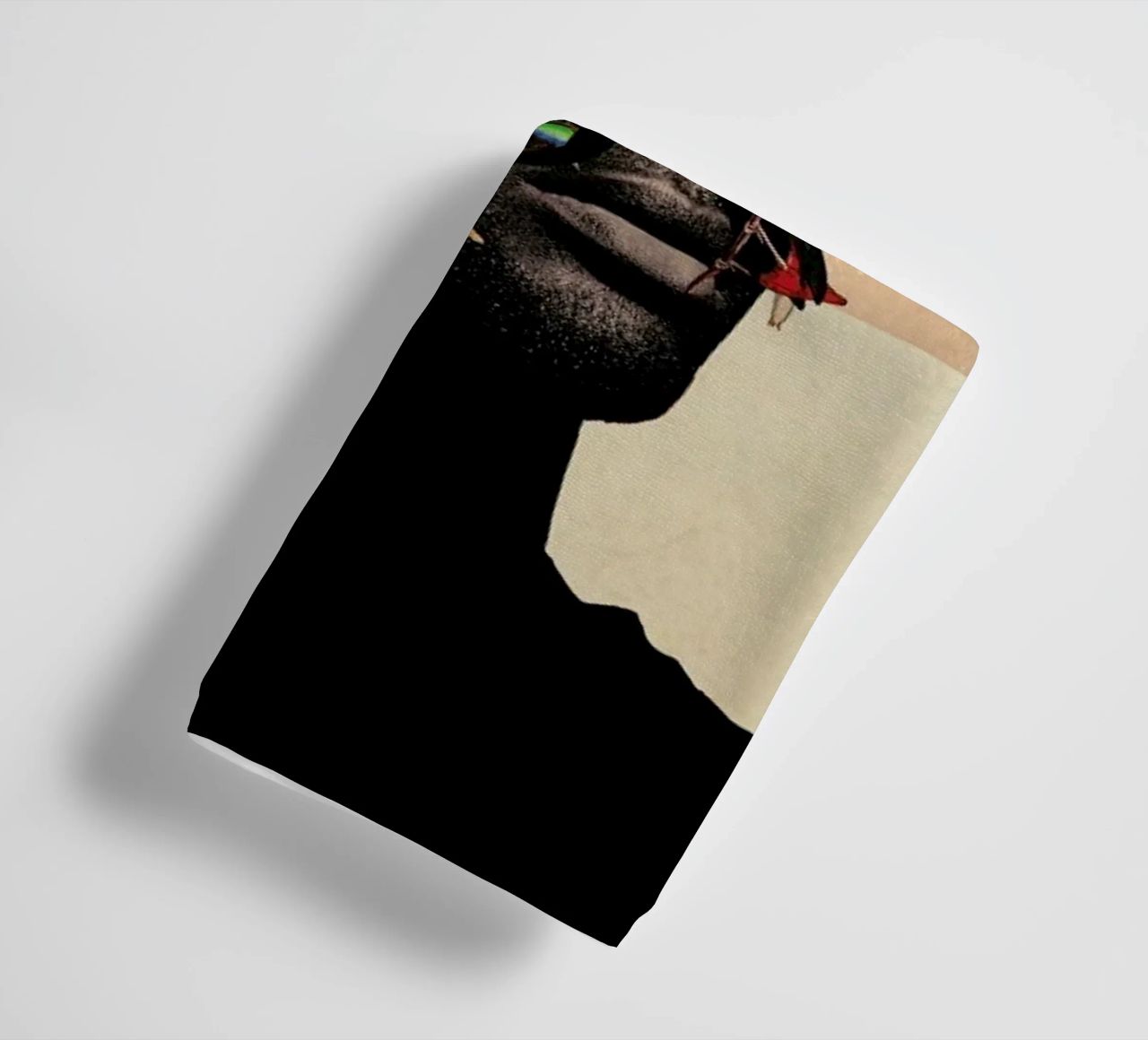 Birds Are My Real Origin towel by Frank Moth