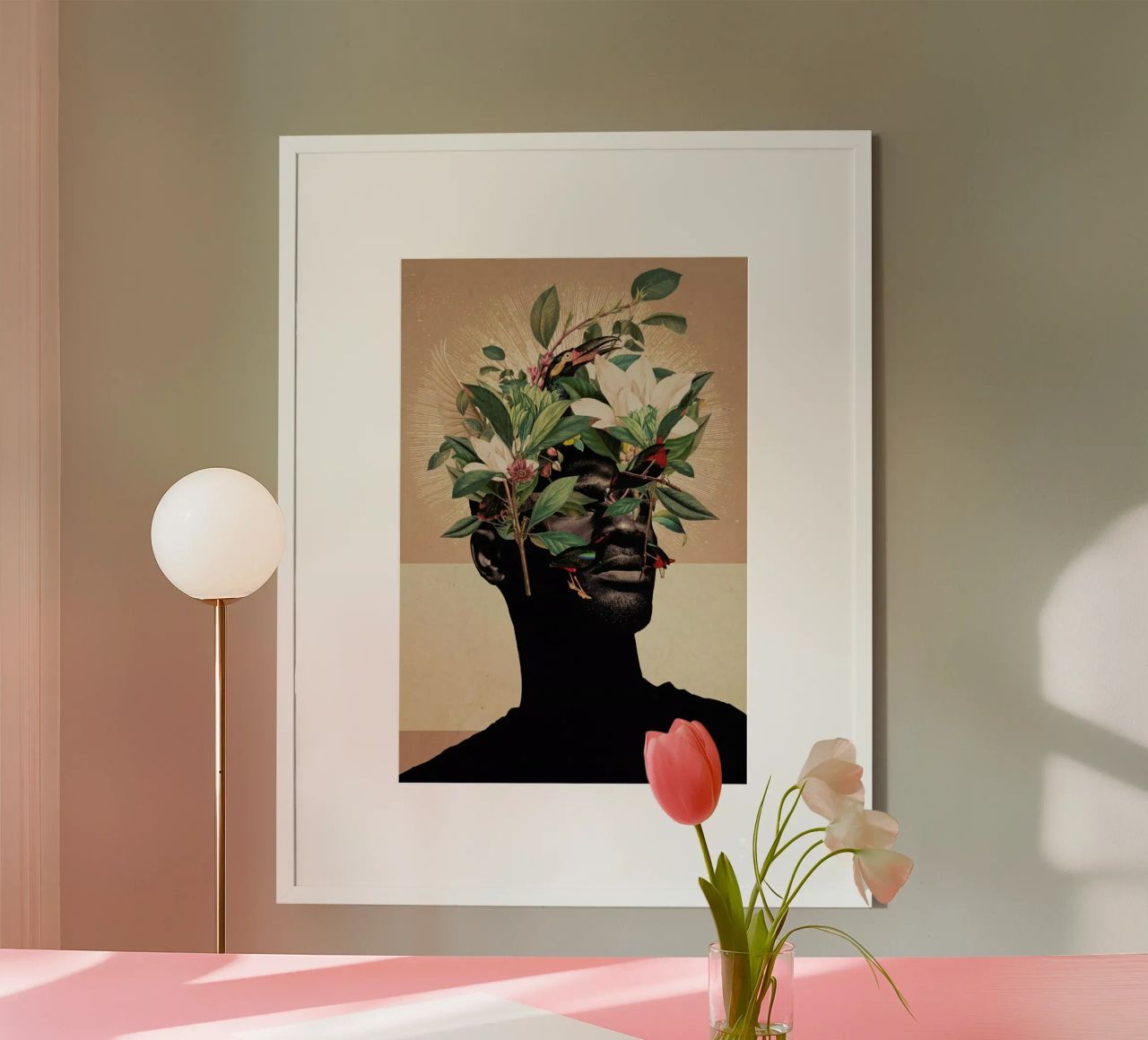Birds Are My Real Origin poster van Frank Moth