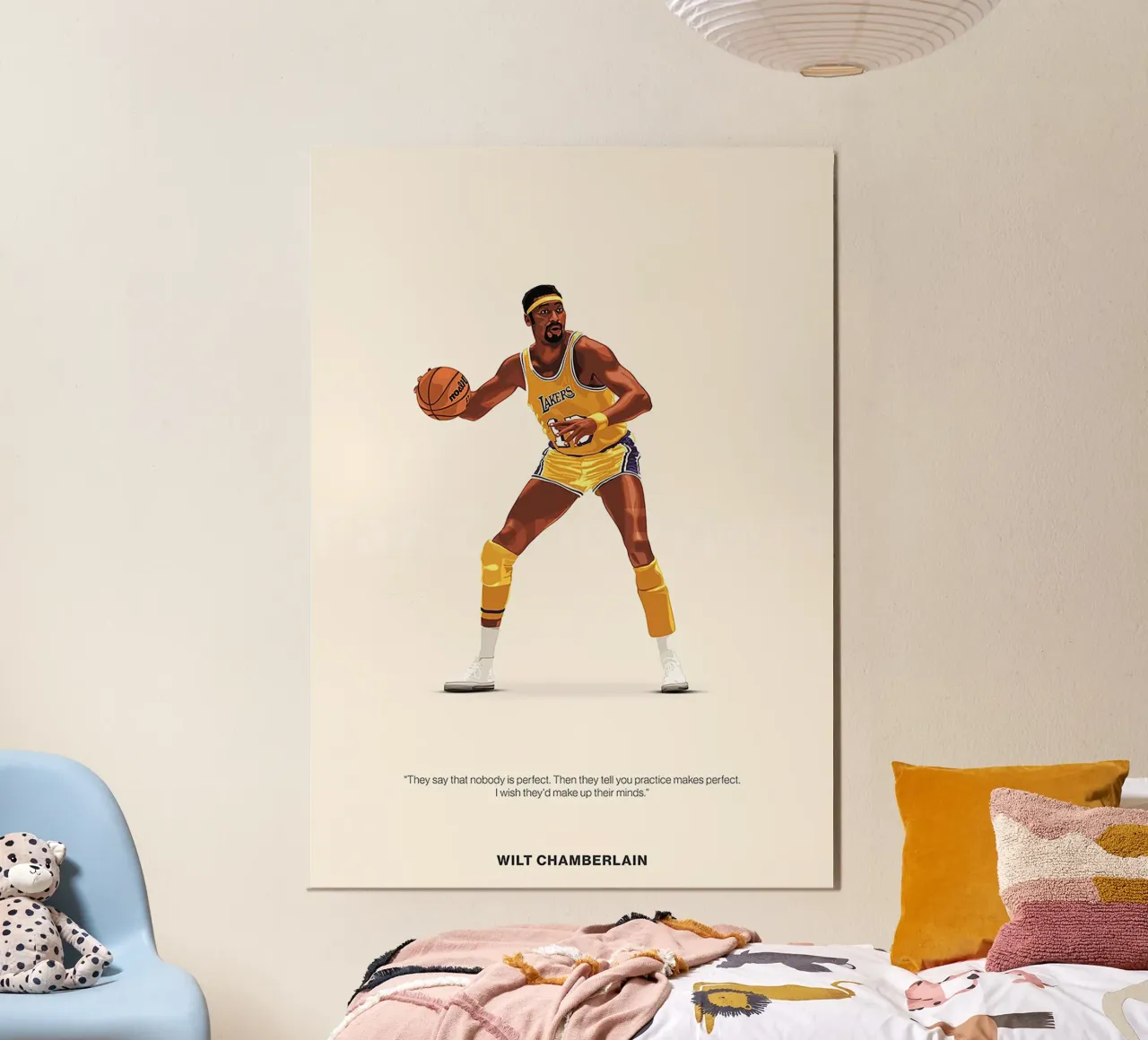 Wilt Chamberlain carta hahnemühle da Attaboy Dsgn