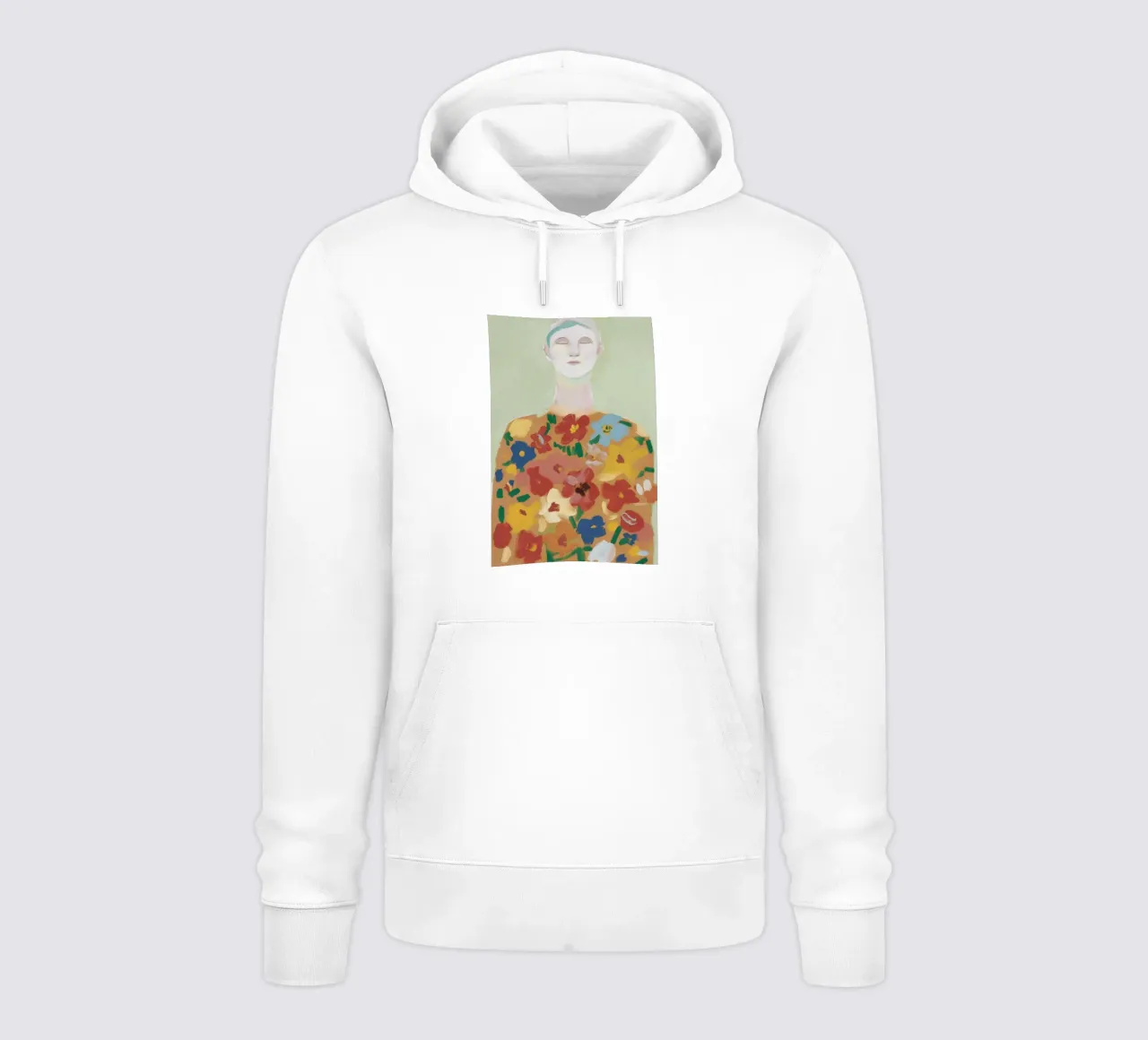 Sguardo muto di fioritura felpa con cappuccio da Arcane Shade