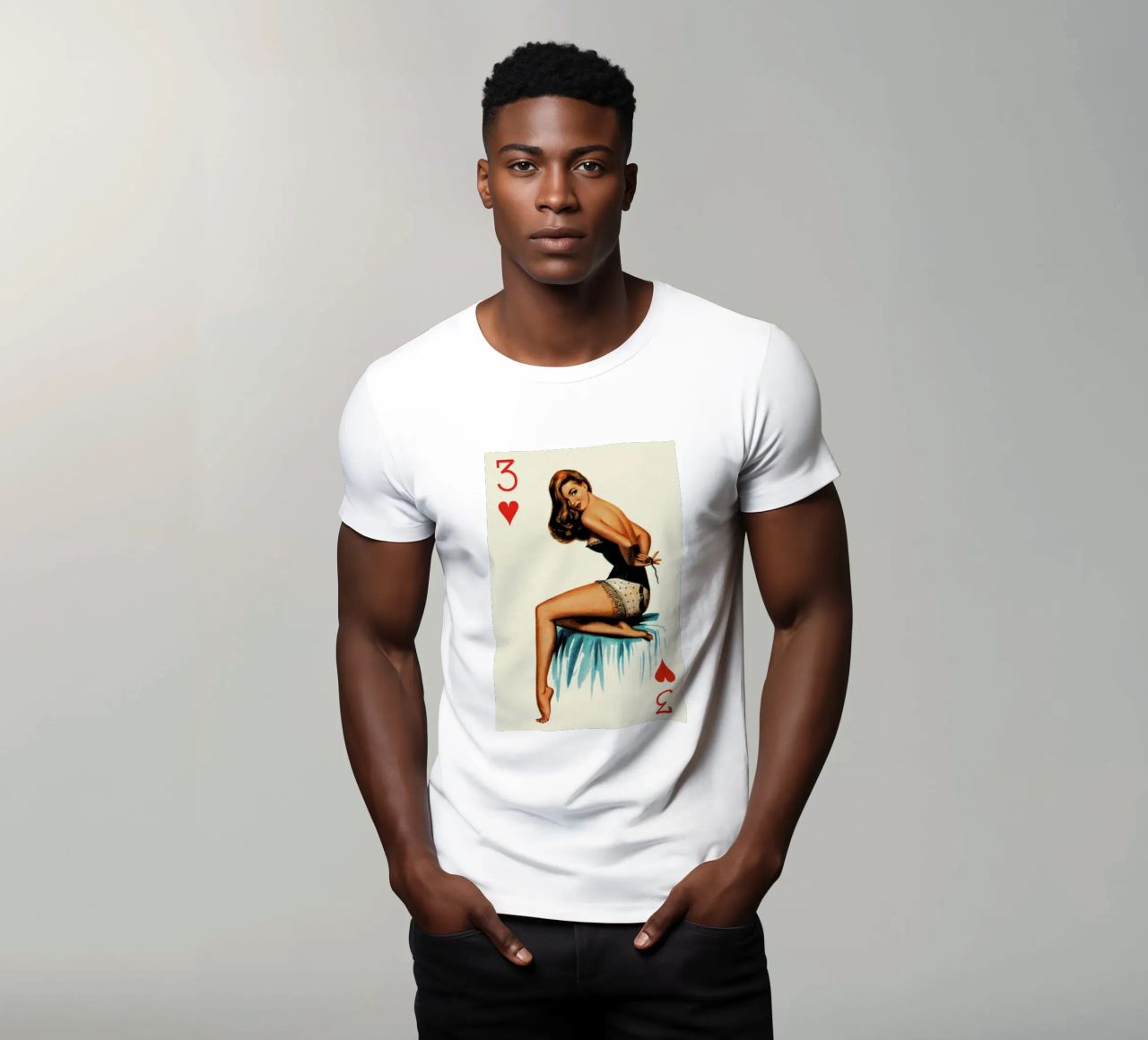 Just three buttons to go t-shirt da Hemingway Design