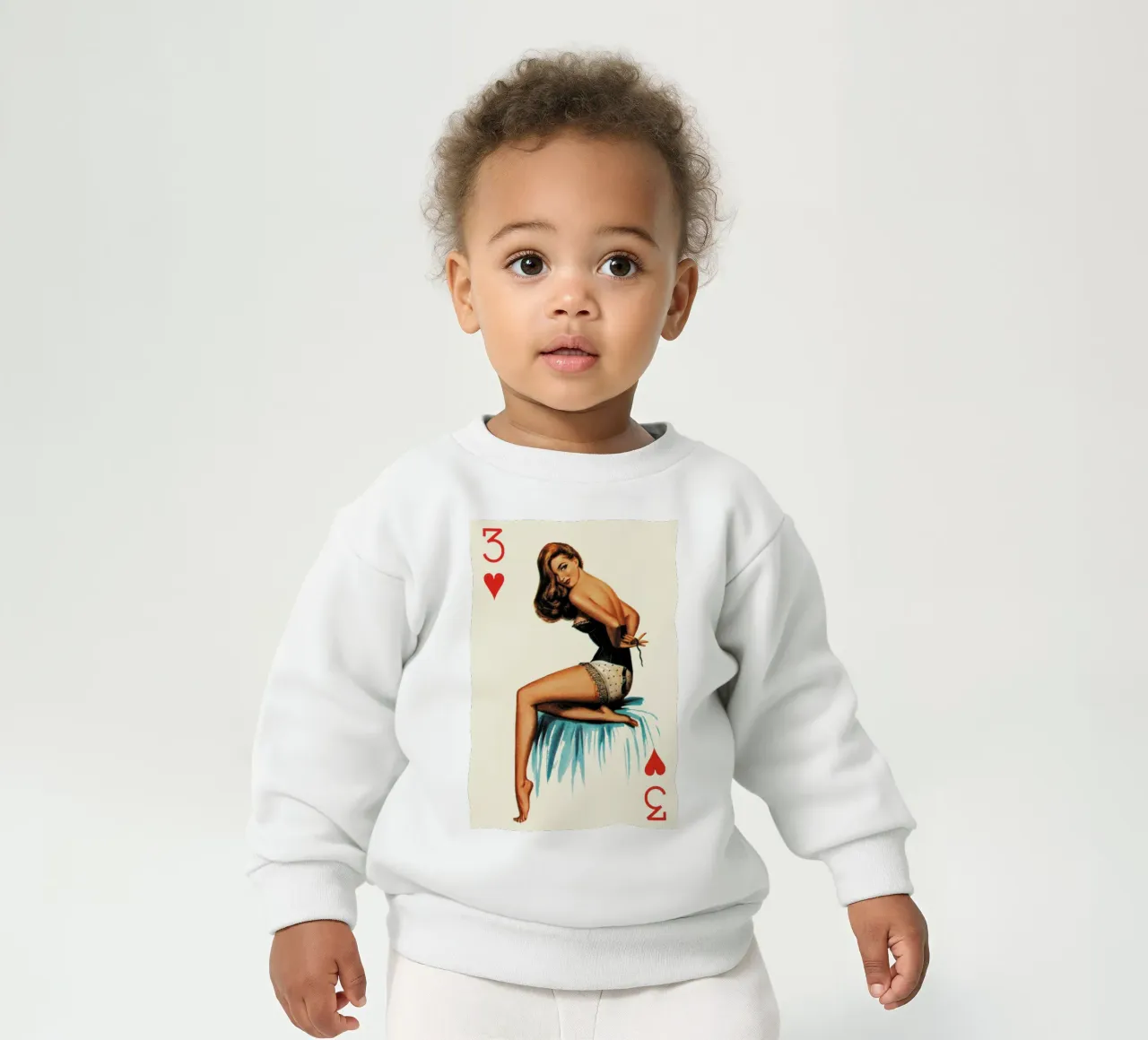 Just three buttons to go felpa neonato da Hemingway Design