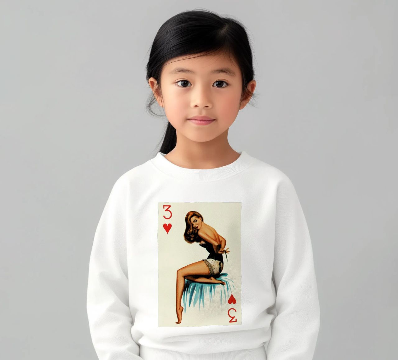 Just three buttons to go felpa bambino da Hemingway Design