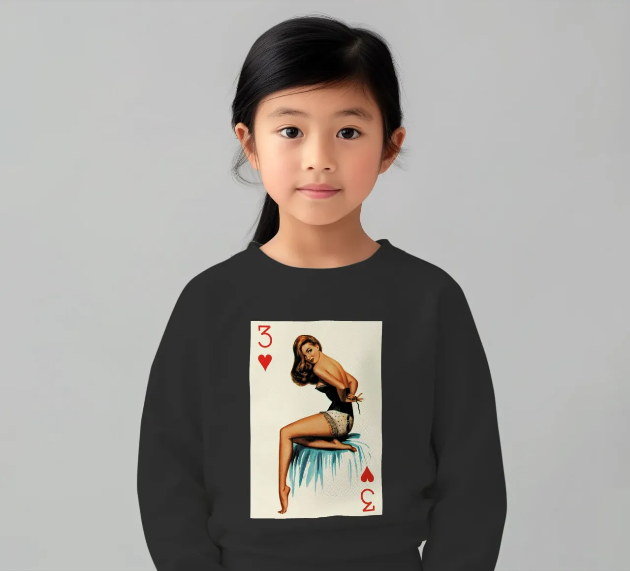 Just three buttons to go felpa bambino da Hemingway Design