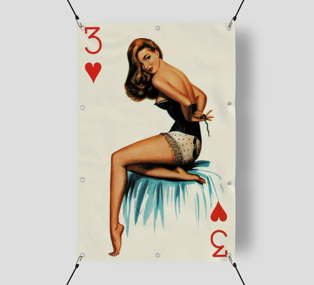 Just three buttons to go telo in pvc da Hemingway Design