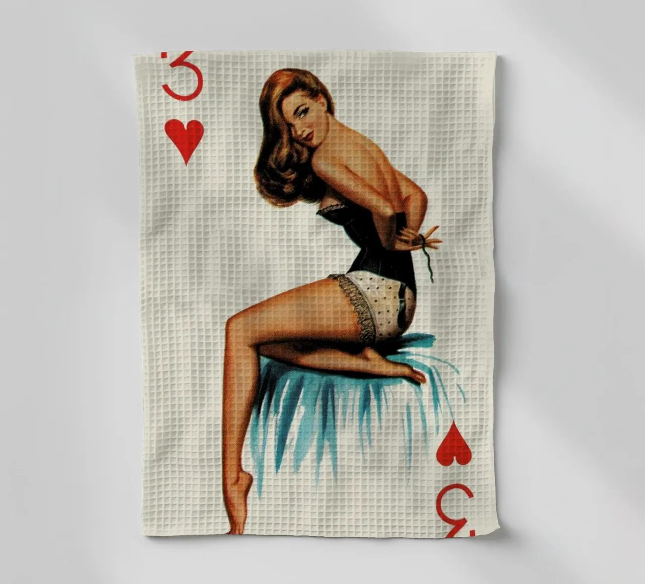 Just three buttons to go canovaccio da cucina da Hemingway Design