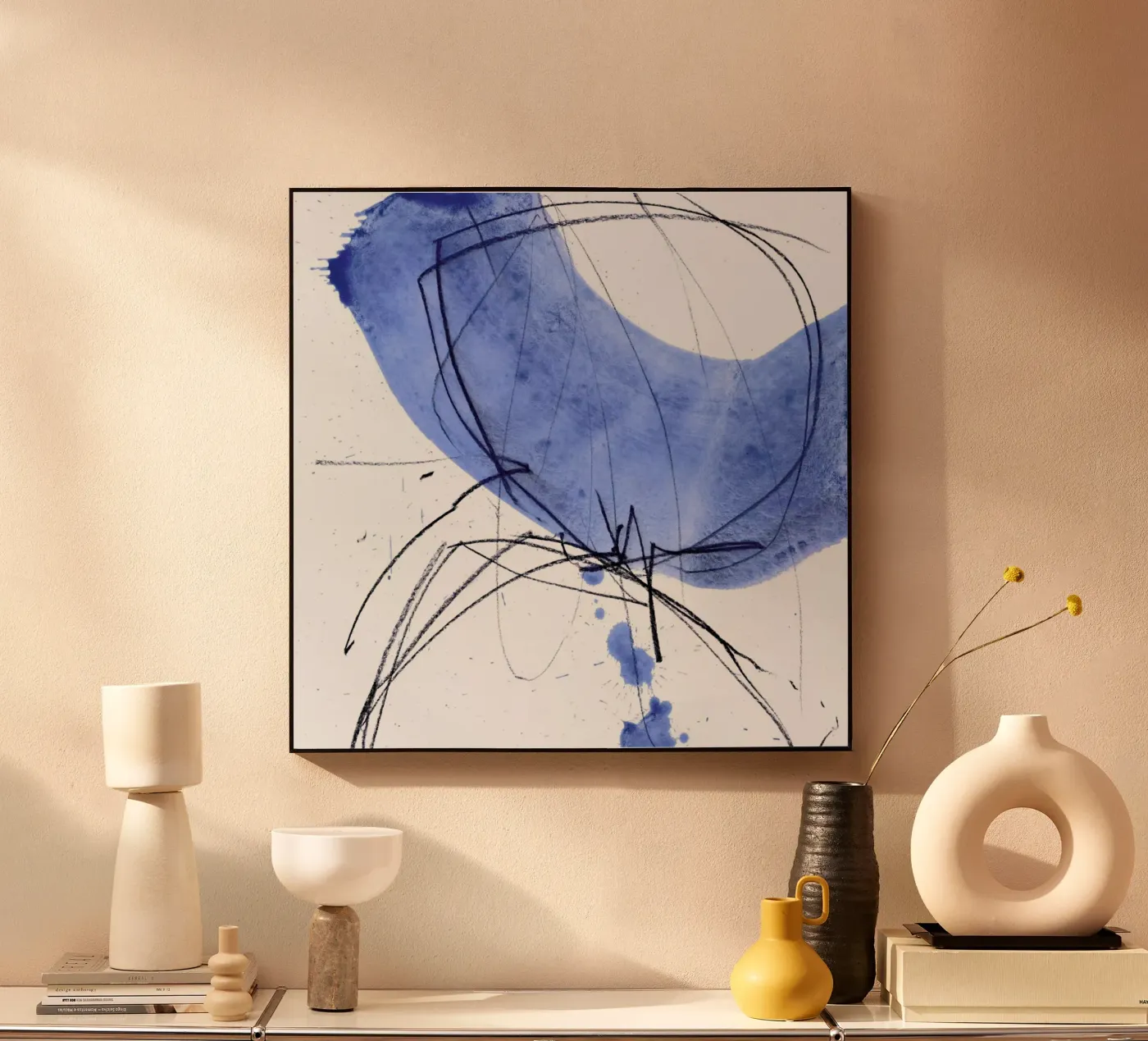 Blue plexiglas de IRIS LEHNHARDT FINE ART