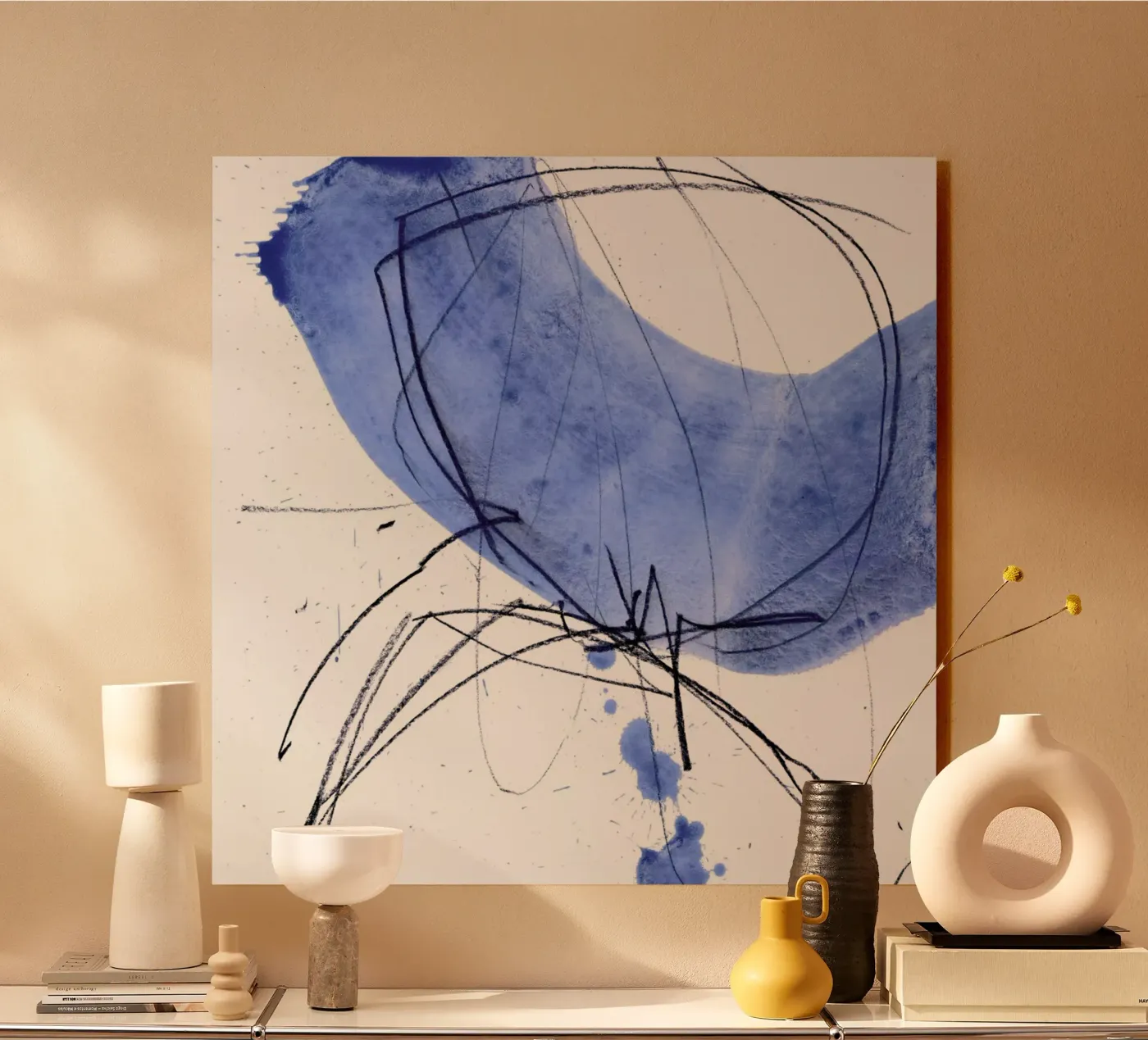 Blue plexiglas de IRIS LEHNHARDT FINE ART