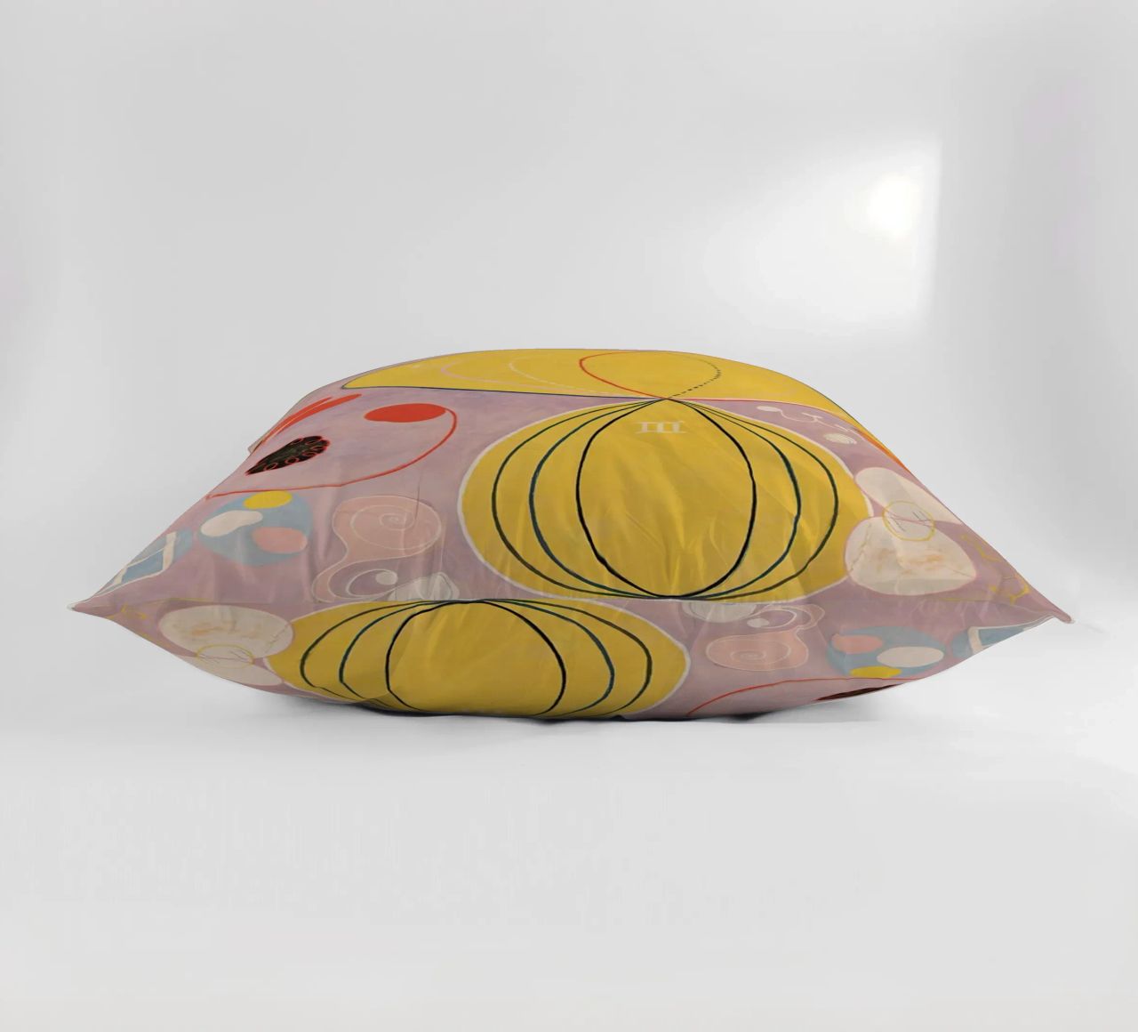 I Had No Idea What The Picture Would Depict decorative cushion by Mirei Aguerro