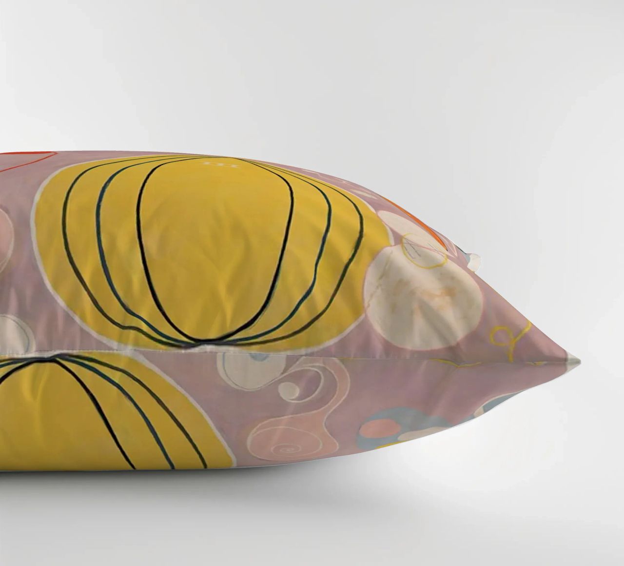 I Had No Idea What The Picture Would Depict decorative cushion by Mirei Aguerro