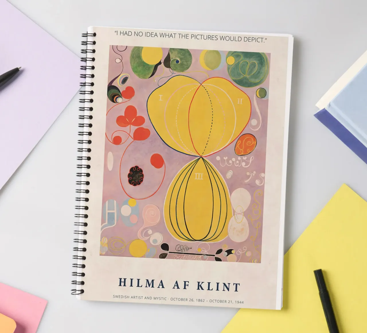 No tenía ni idea de lo que representaría la imagen cuaderno de espiral de Mirei Aguerro