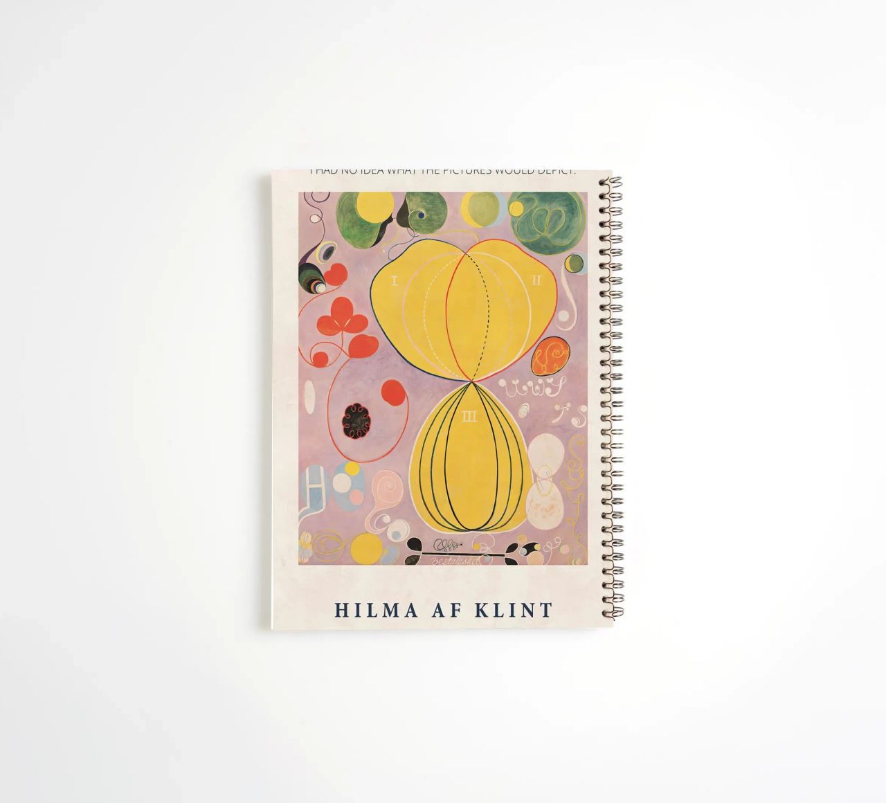 I Had No Idea What The Picture Would Depict spiral notebook by Mirei Aguerro