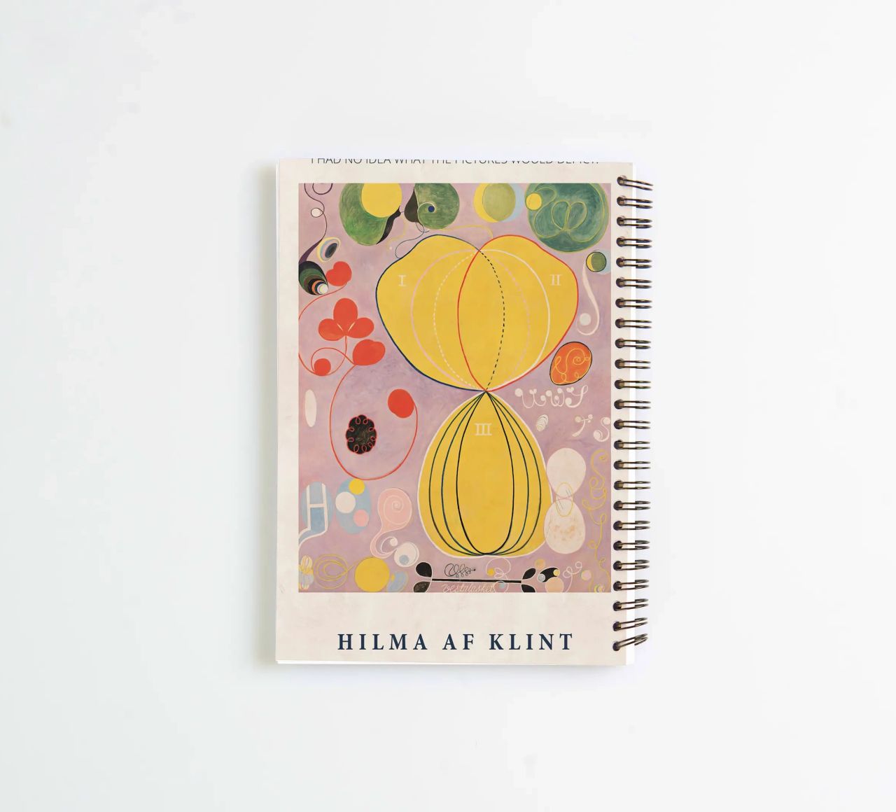 I Had No Idea What The Picture Would Depict spiral notebook by Mirei Aguerro