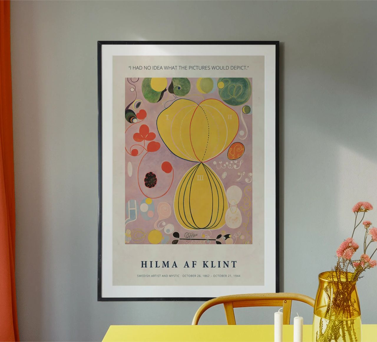 I Had No Idea What The Picture Would Depict poster by Mirei Aguerro