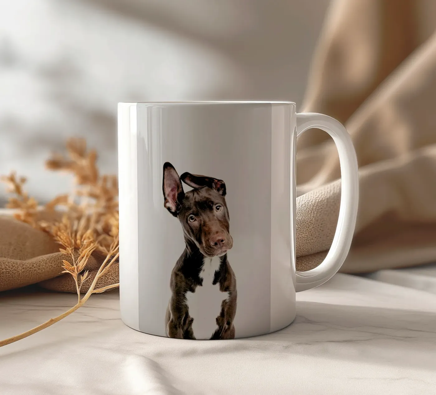 Dog ceramic mug by Paws & Claws