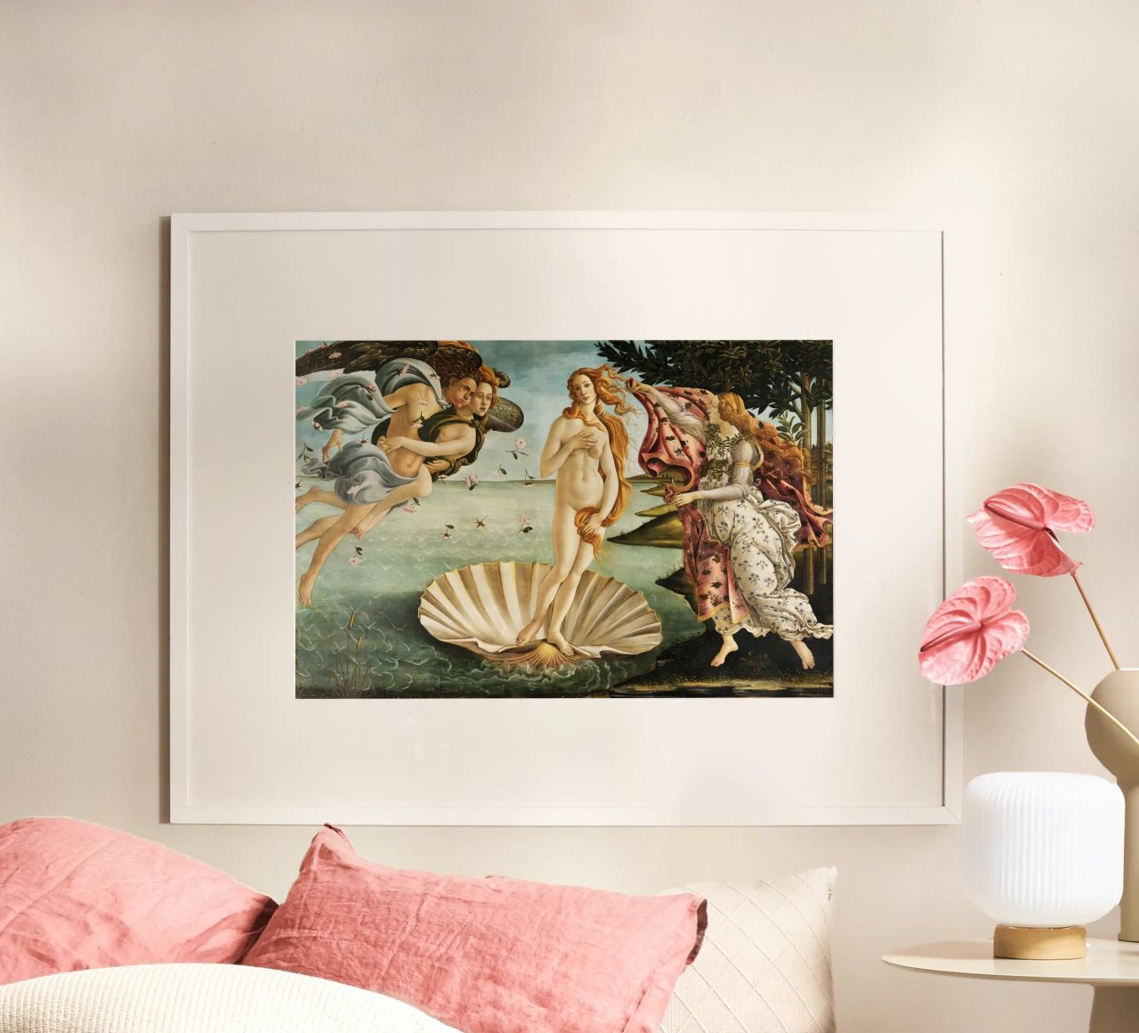 Sandro Botticelli - Die Geburt der Venus Poster von Analic