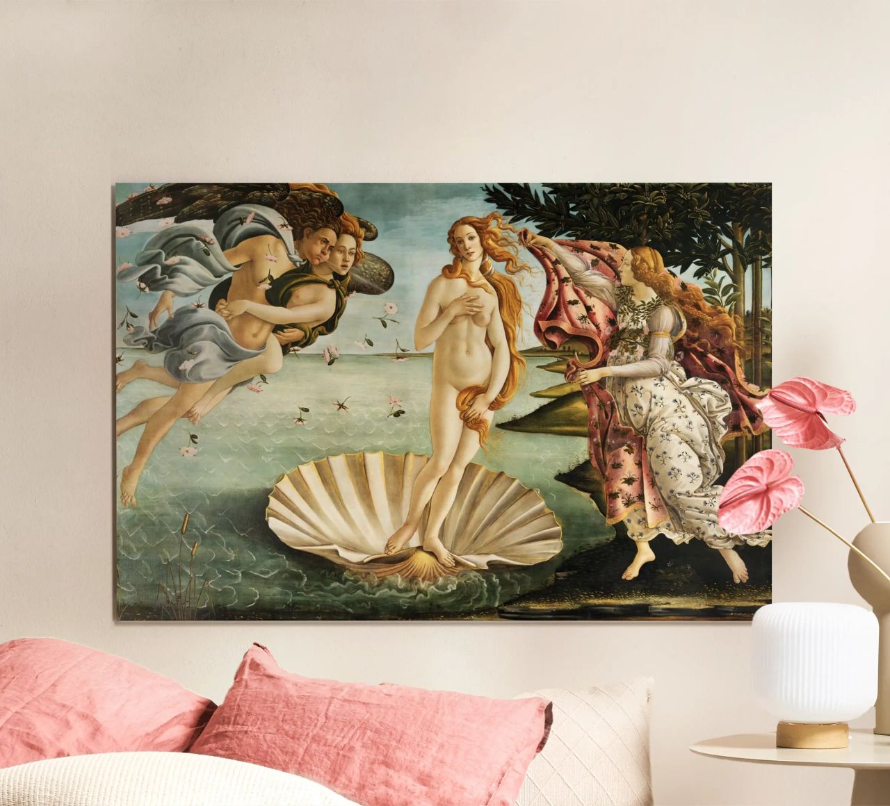 Sandro Botticelli - Die Geburt der Venus Poster von Analic