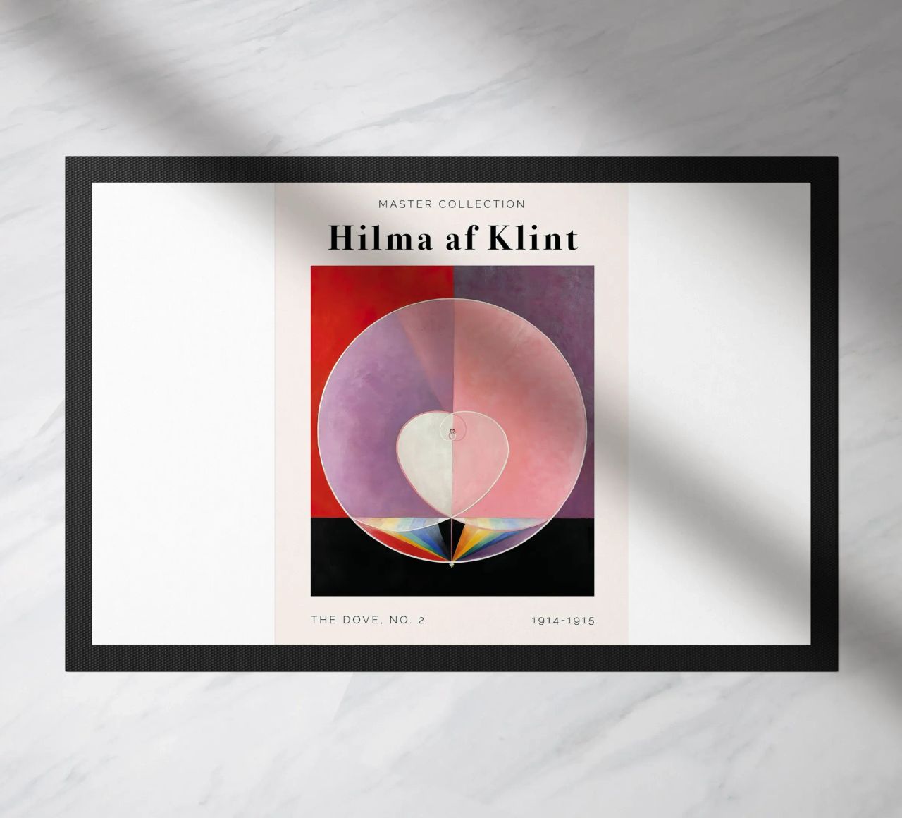 Hilma Af Klint La colomba n. 2 zerbino da Mirei Aguerro