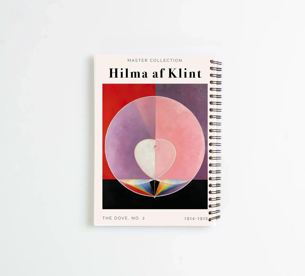 Hilma Af Klint La colomba n. 2 diario ad anelli da Mirei Aguerro