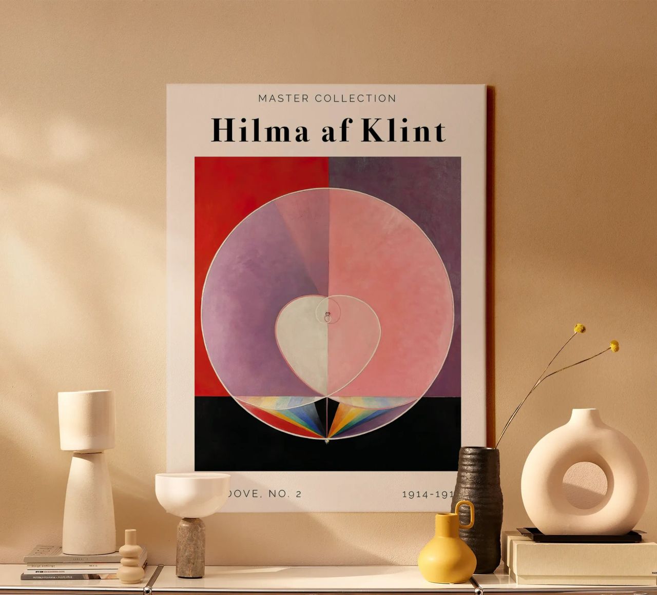 Hilma Af Klint The Dove No.2 canvas by Mirei Aguerro